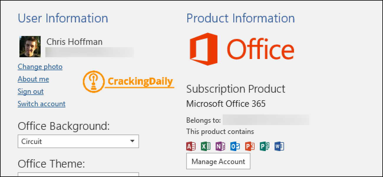 Clave de producto de Microsoft Office 365